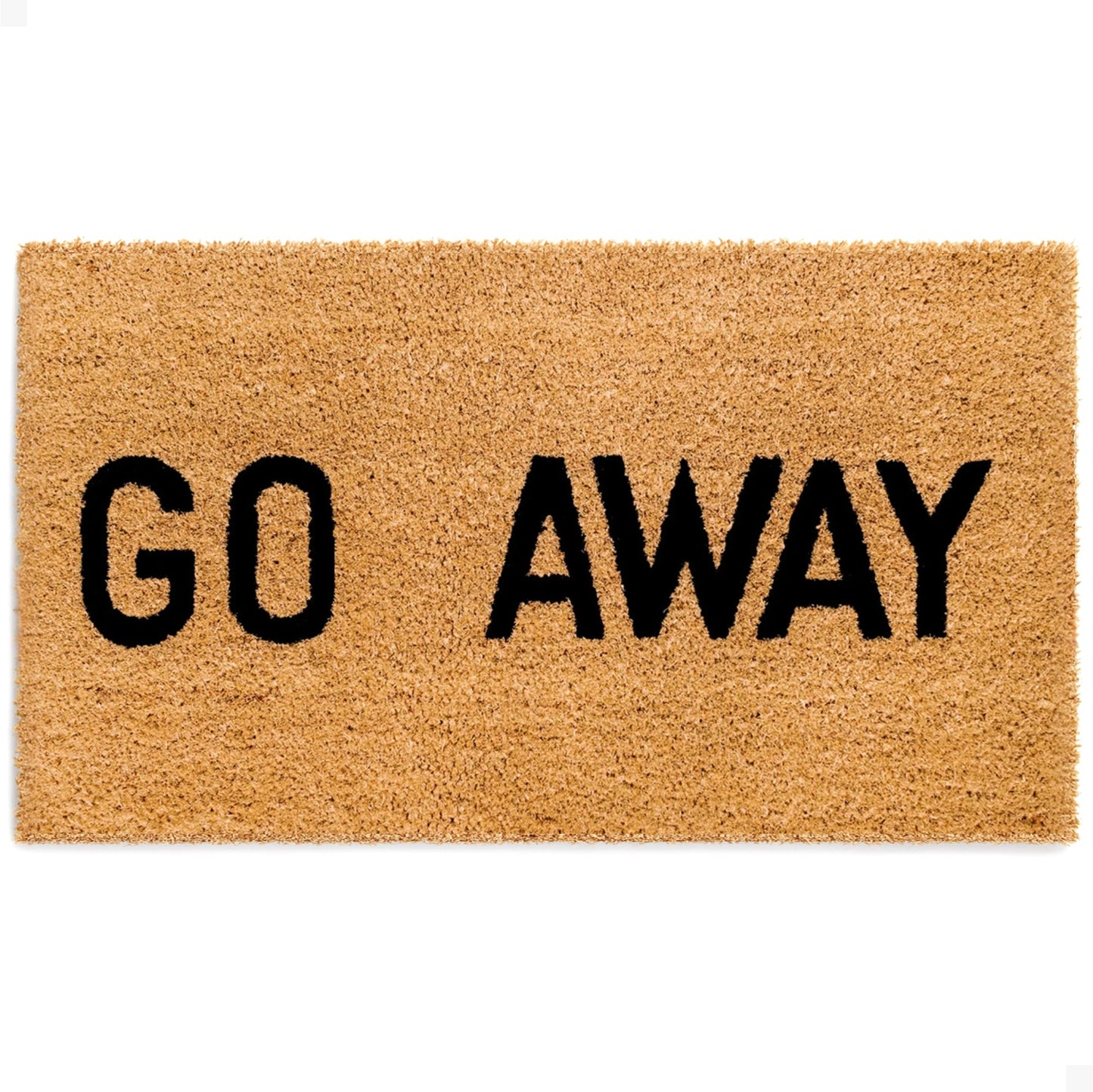 Go Away Natural Coir Doormat
