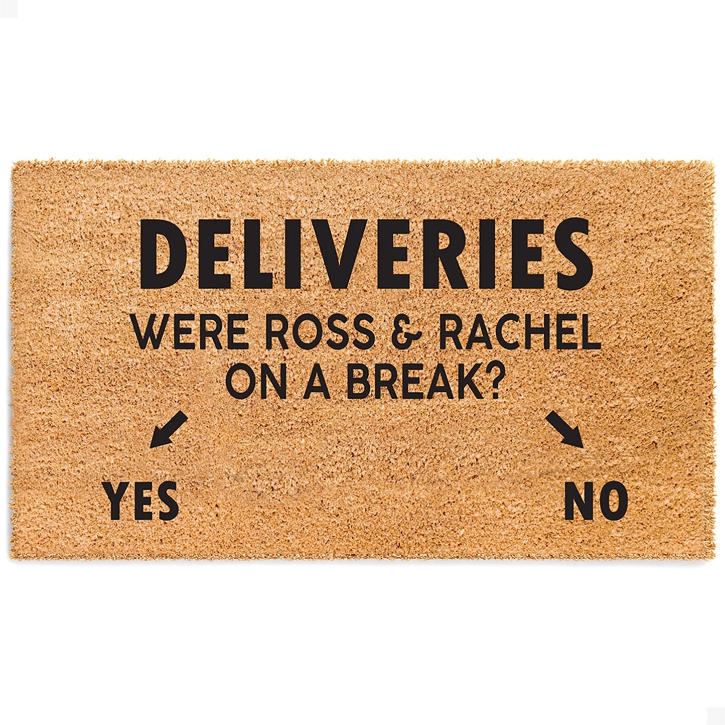 Delivery Dilemma Natural Coir Doormat