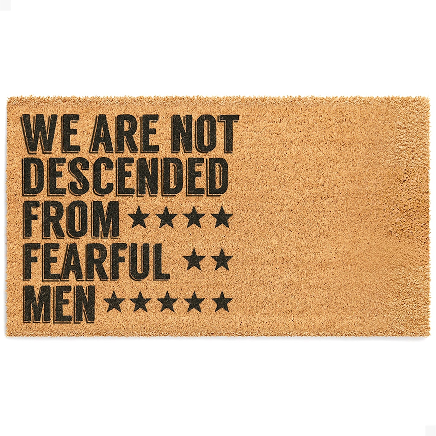Heritage Proclamation Natural Coir Doormat
