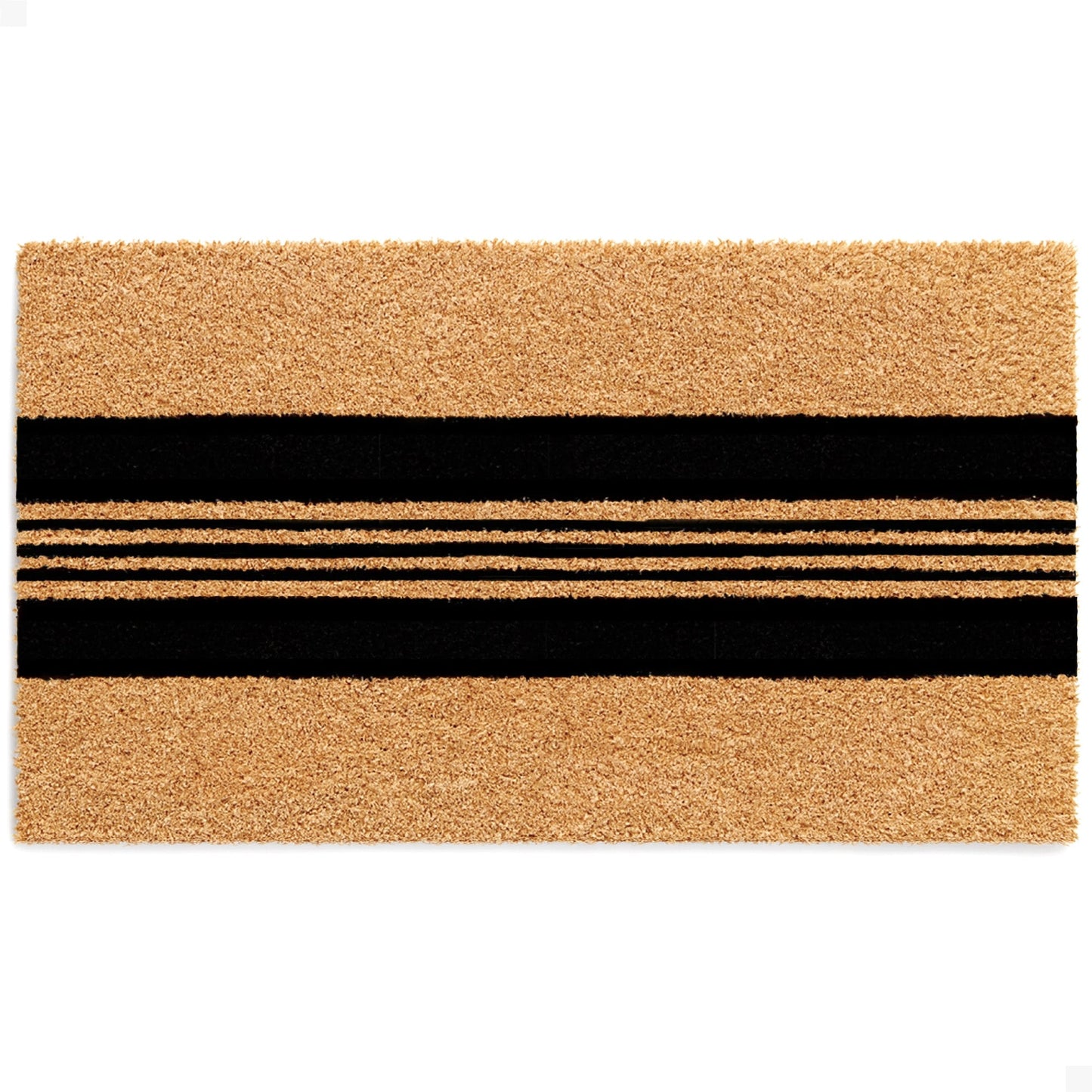 Parallel Charm Natural Coir Doormat