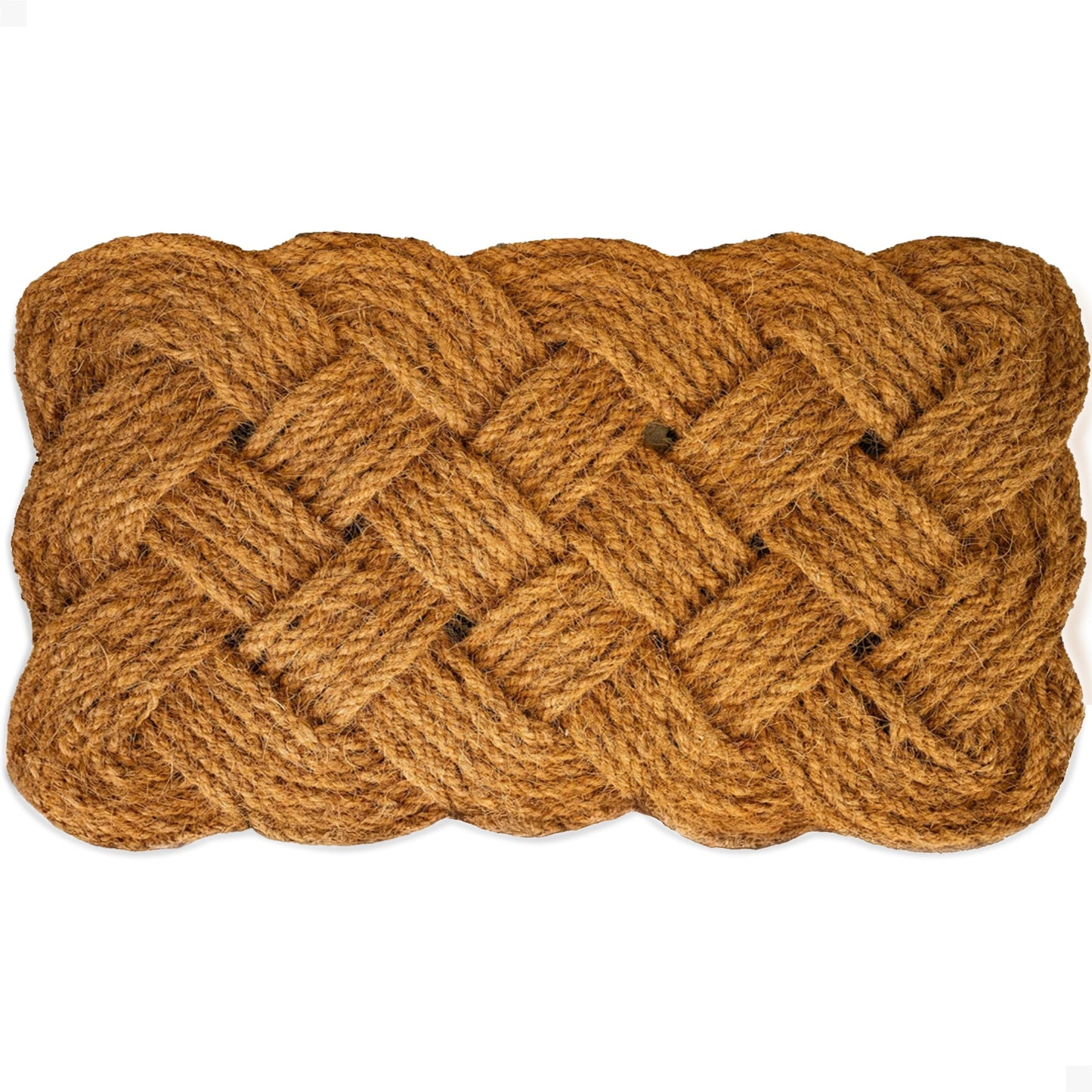 Rope Knot Natural Woven Doormat