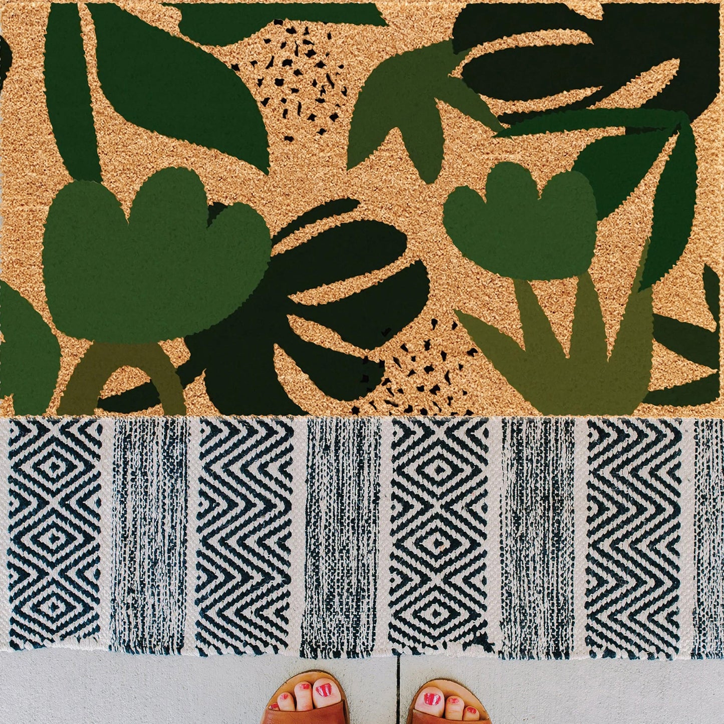 Tropical Mirage Natural Coir Doormat