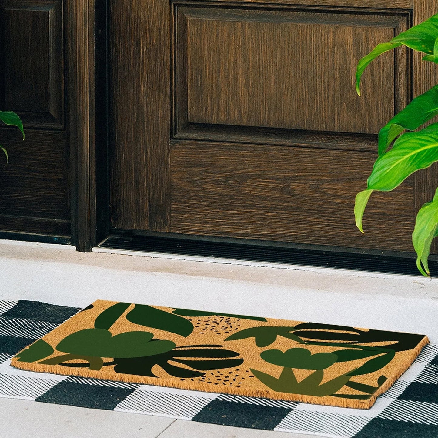 Tropical Mirage Natural Coir Doormat