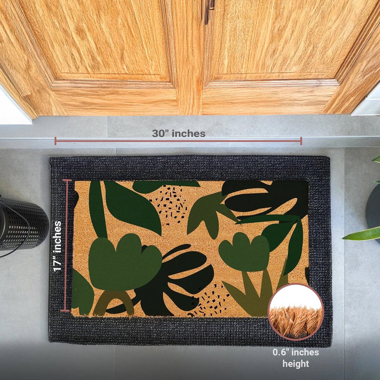 Tropical Mirage Natural Coir Doormat
