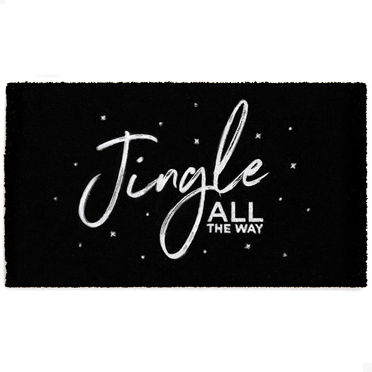 Midnight Melody Natural Coir Doormat