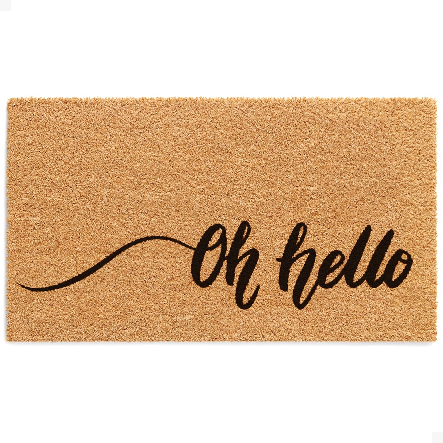 Oh hello Natural Coir Doormat