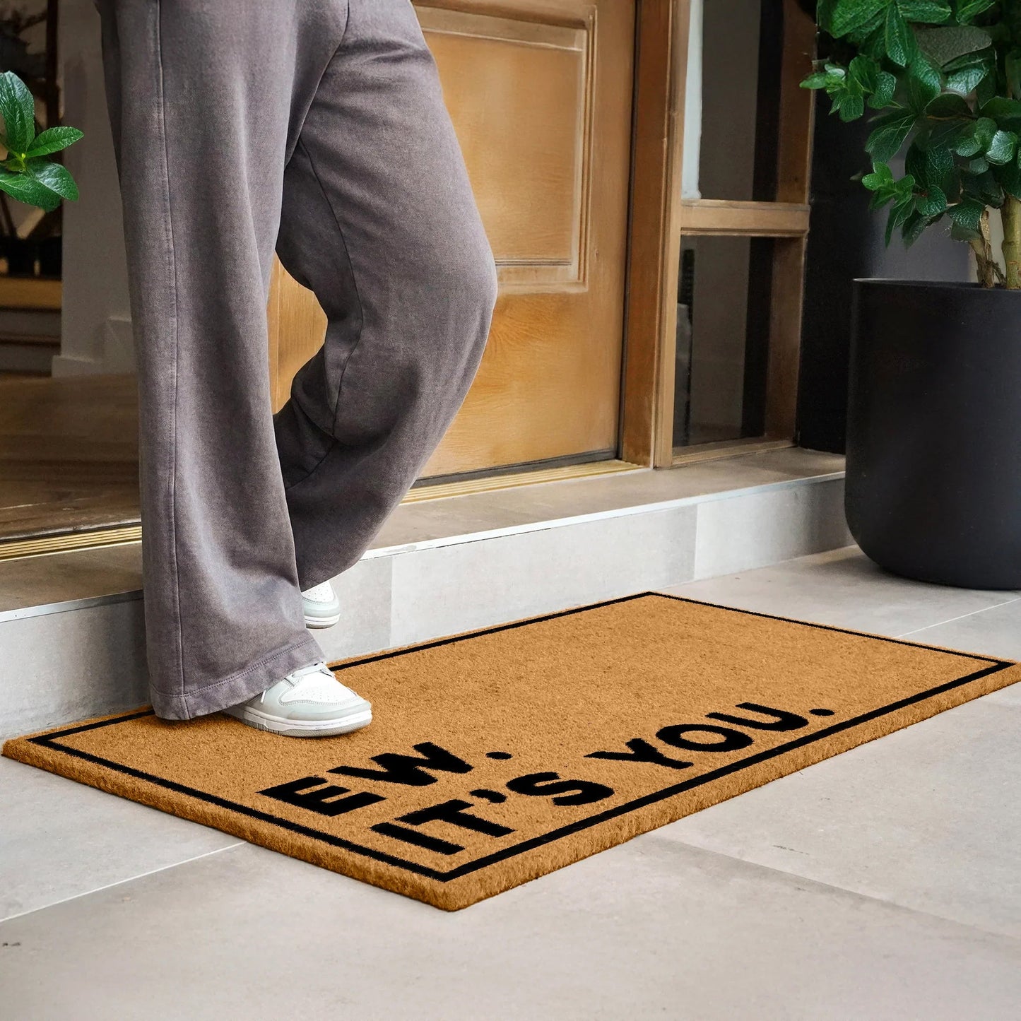 Ew Its You Natural Coir Doormat - 24x48