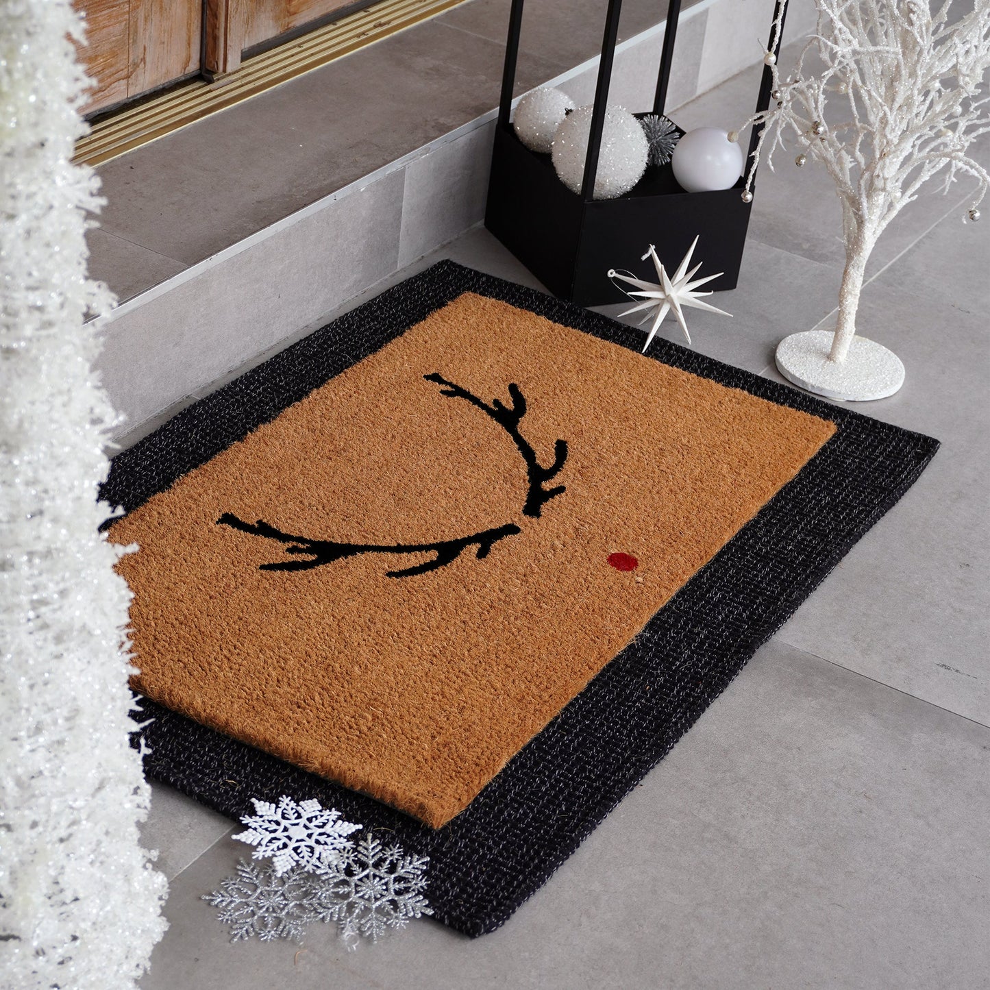 Reindeer Natural Coir Doormat