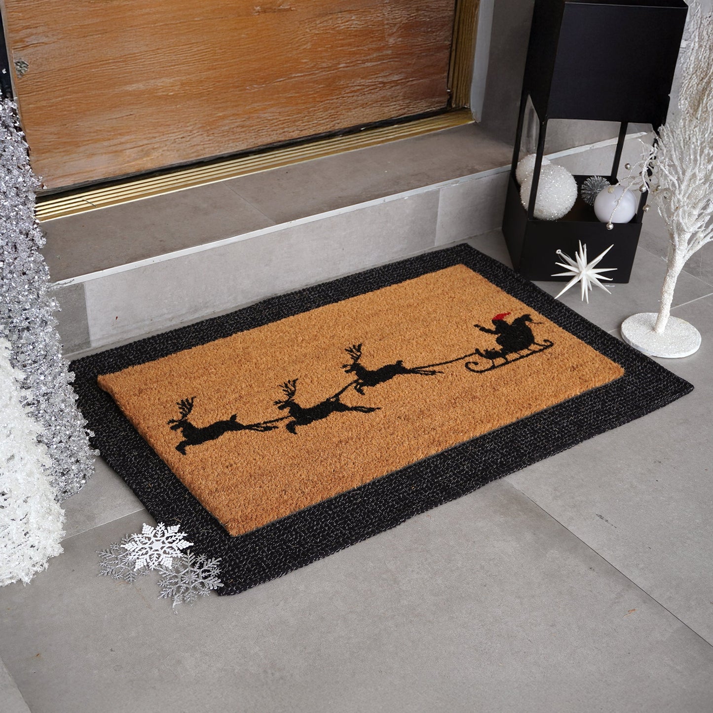 Sleigh Natural Coir Doormat