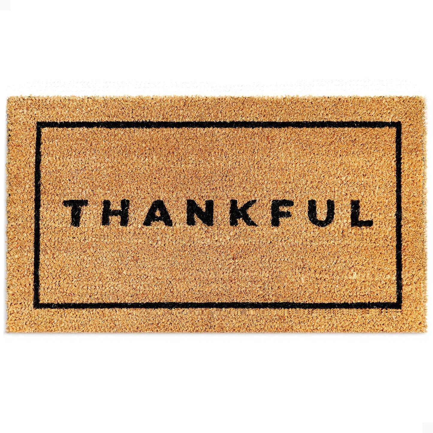 Thankful Natural Coir Doormat