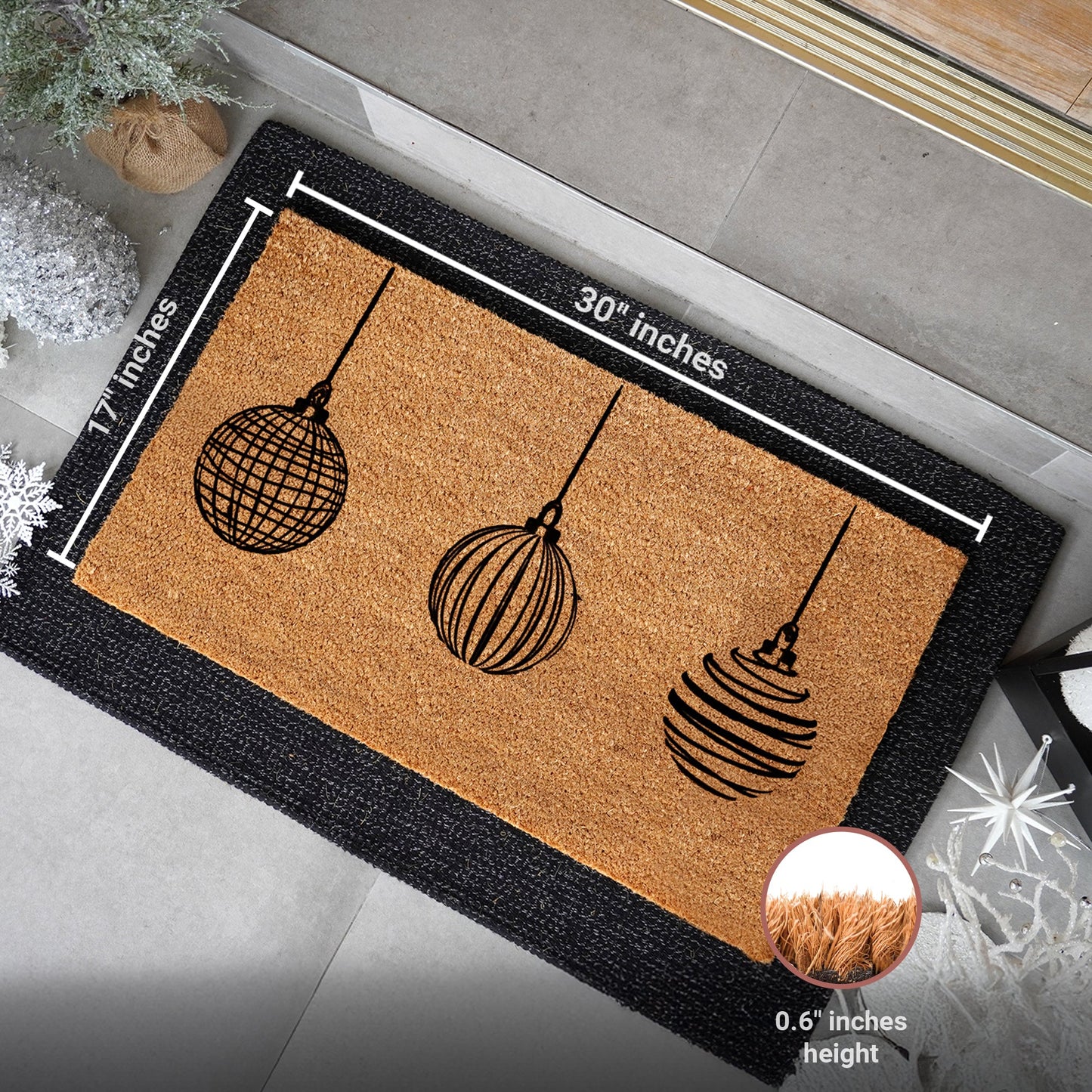 Decorations Natural Coir Doormat