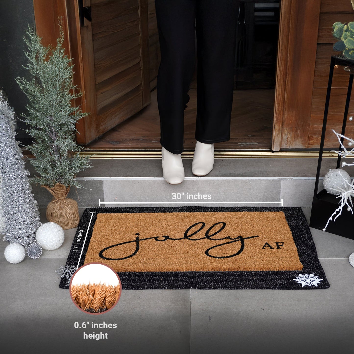 Jolly AF Natural Coir Doormat