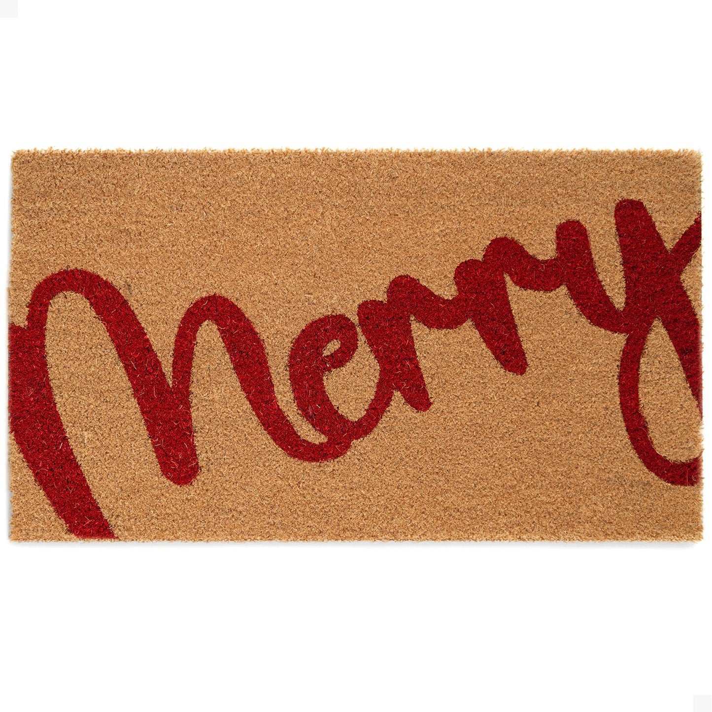 Merry Berry Natural Coir Doormat