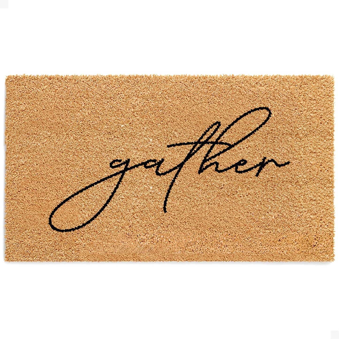 gather Natural Coir Doormat - 17x30