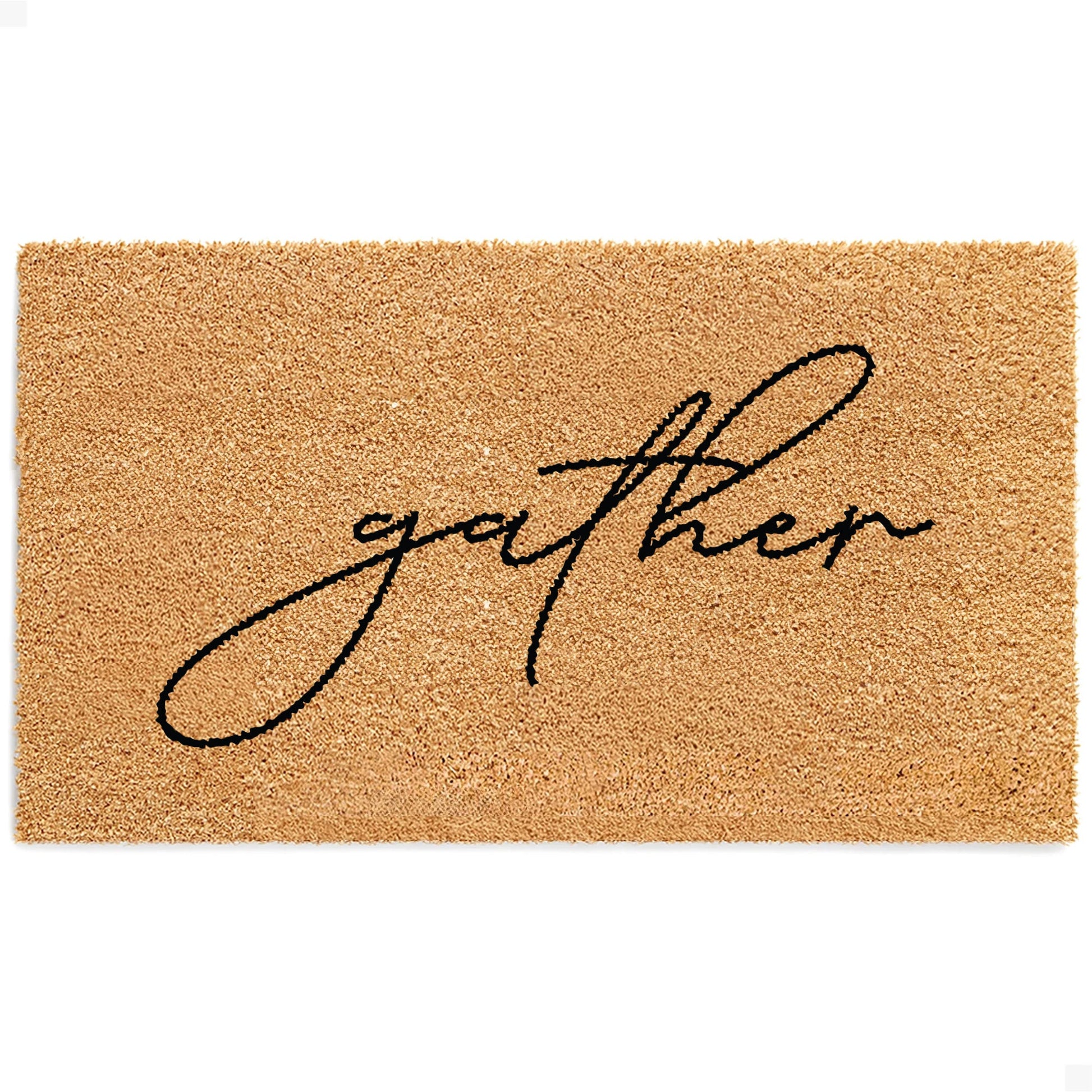 gather Natural Coir Doormat - 17x30