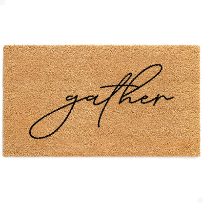 gather Natural Coir Doormat - 17x30