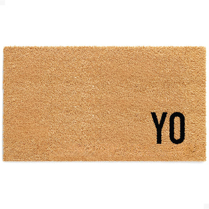 YO Natural Coir Doormat - 17x30
