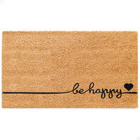 be happy Natural Coir Doormat