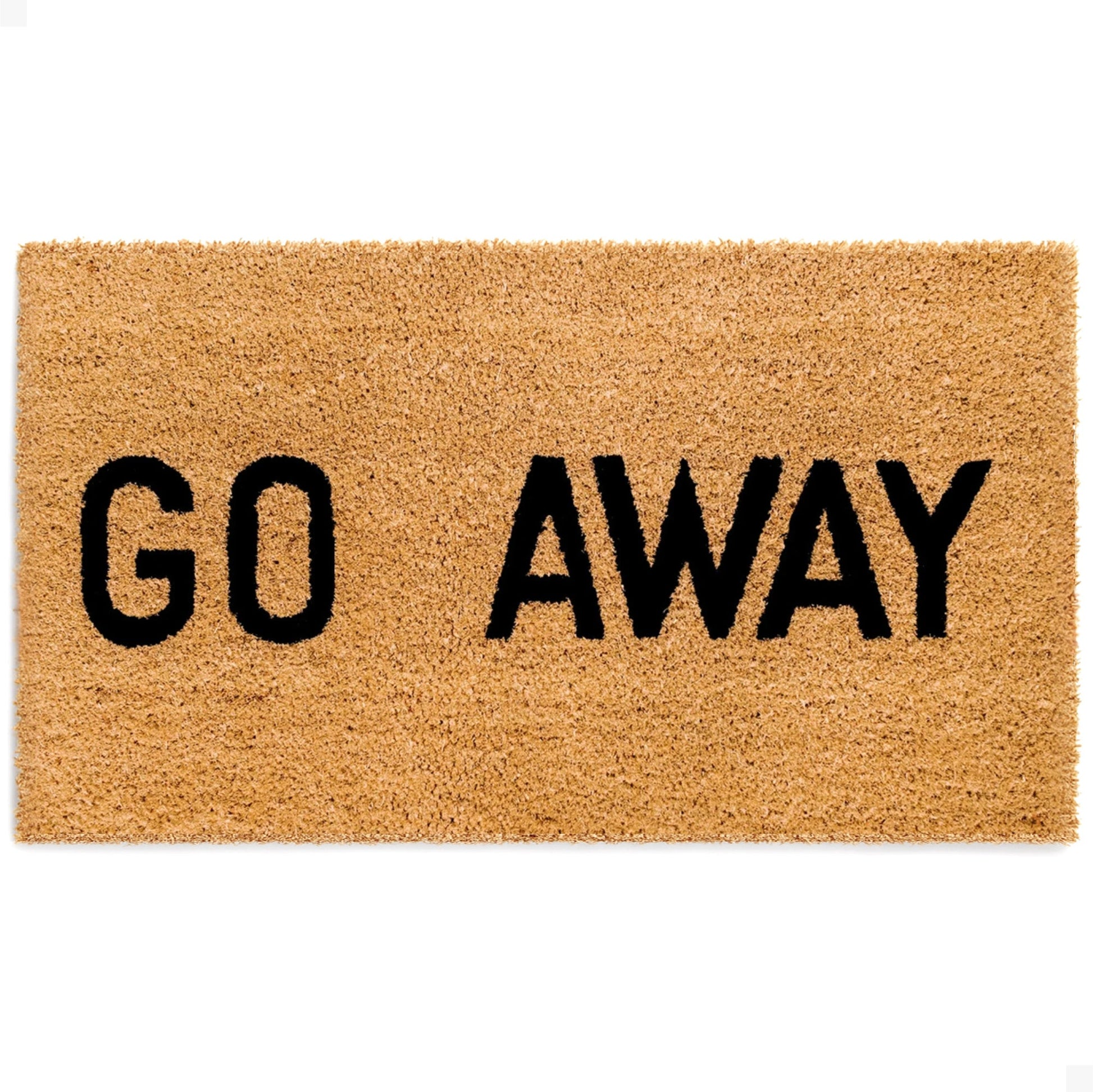Go Away Natural Coir Doormat