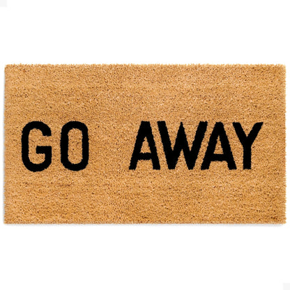 Go Away Natural Coir Doormat