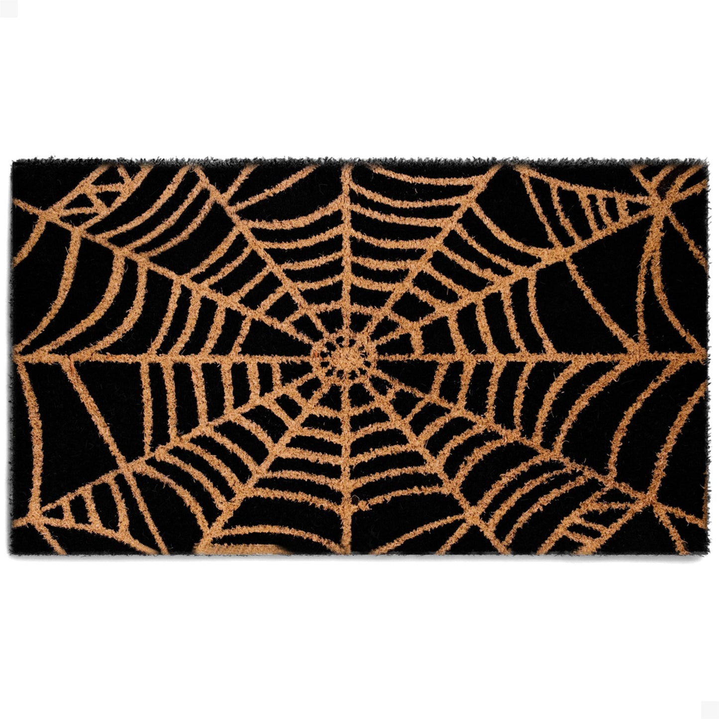 Stuck in Web Natural Coir Doormat