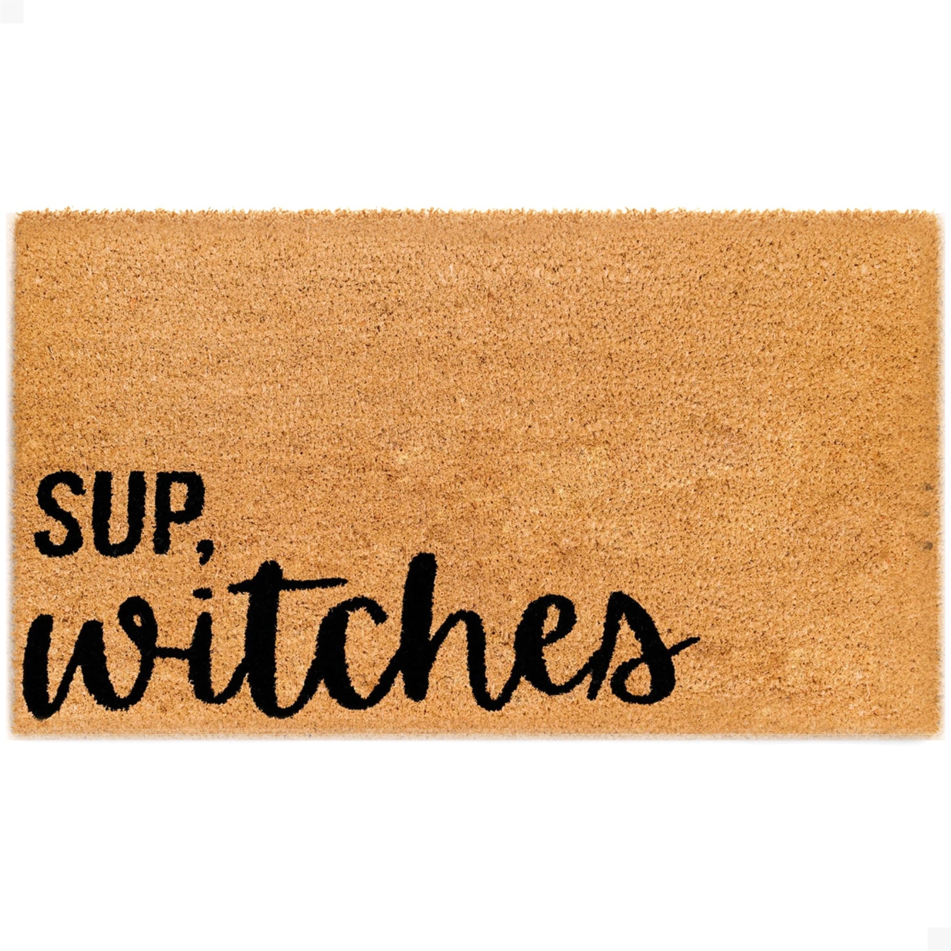 Sup, Witches Natural Coir Doormat