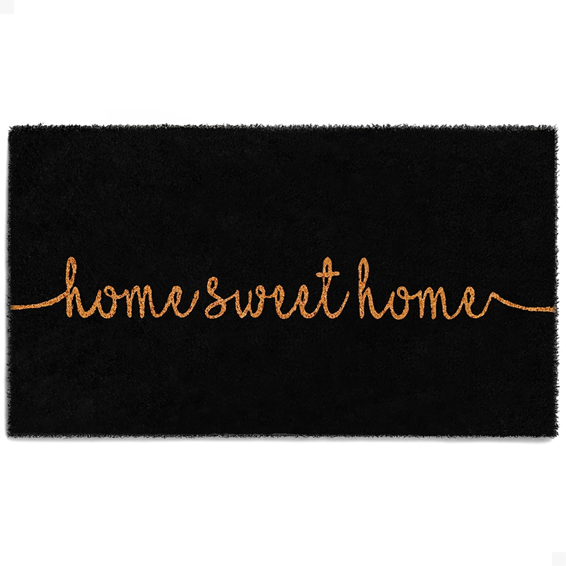 Rustic Greet Natural Coir Doormat - 17x30