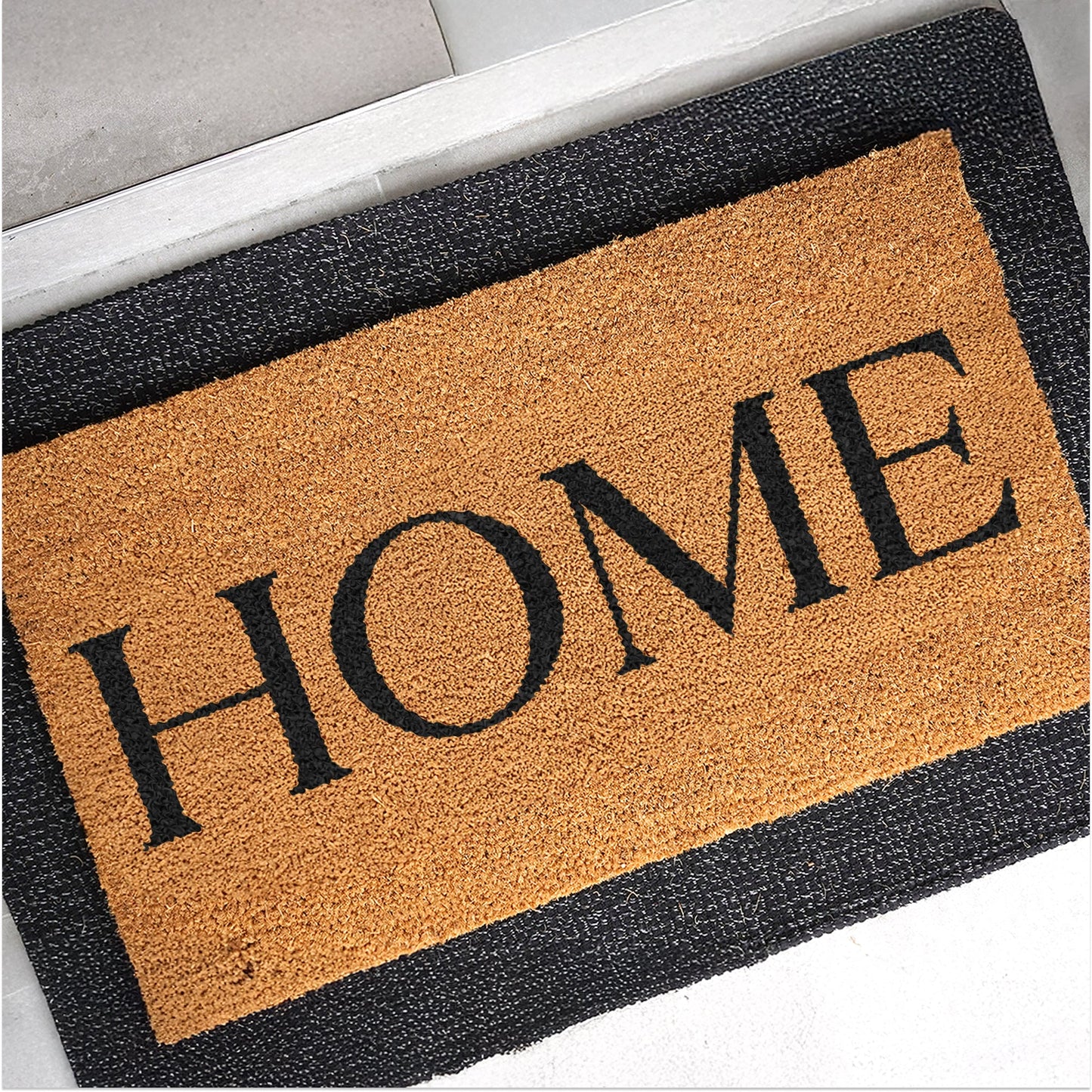 HOME Natural Coir Doormat - 17x30
