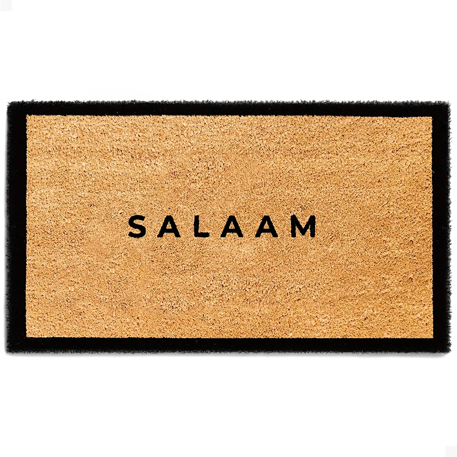 Peaceful Greeting Natural Coir Doormat