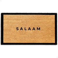 Peaceful Greeting Natural Coir Doormat