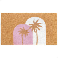 Sunset Palms Natural Coir Doormat