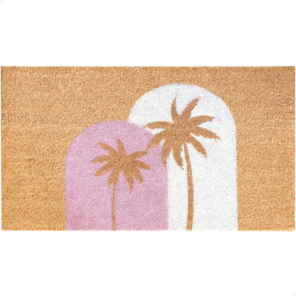 Sunset Palms Natural Coir Doormat