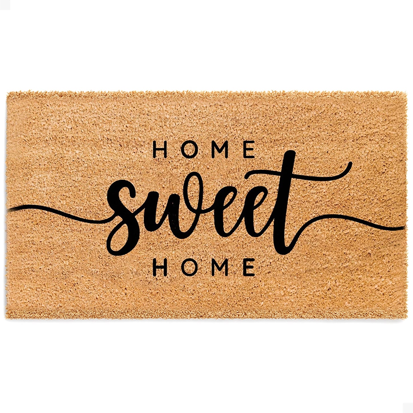 Sweet Home Natural Coir Doormat - 17x30