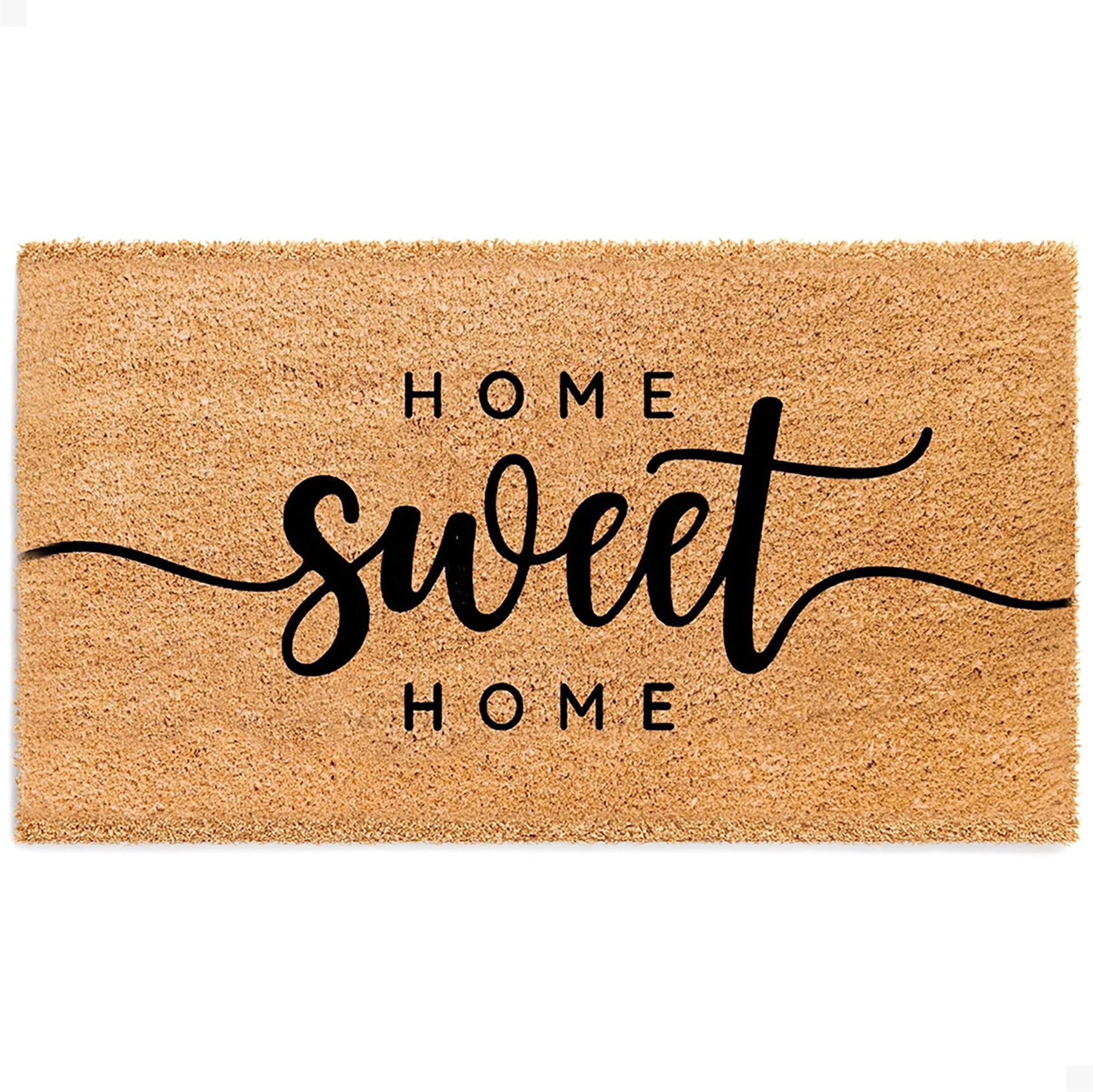 Sweet Home Natural Coir Doormat - 17x30