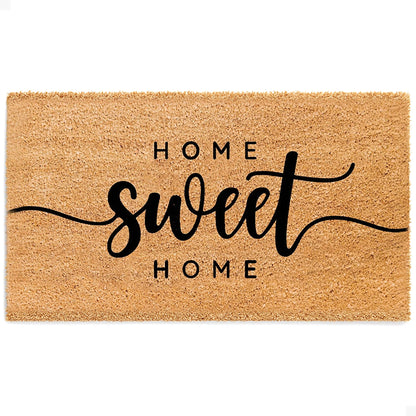 Sweet Home Natural Coir Doormat - 17x30