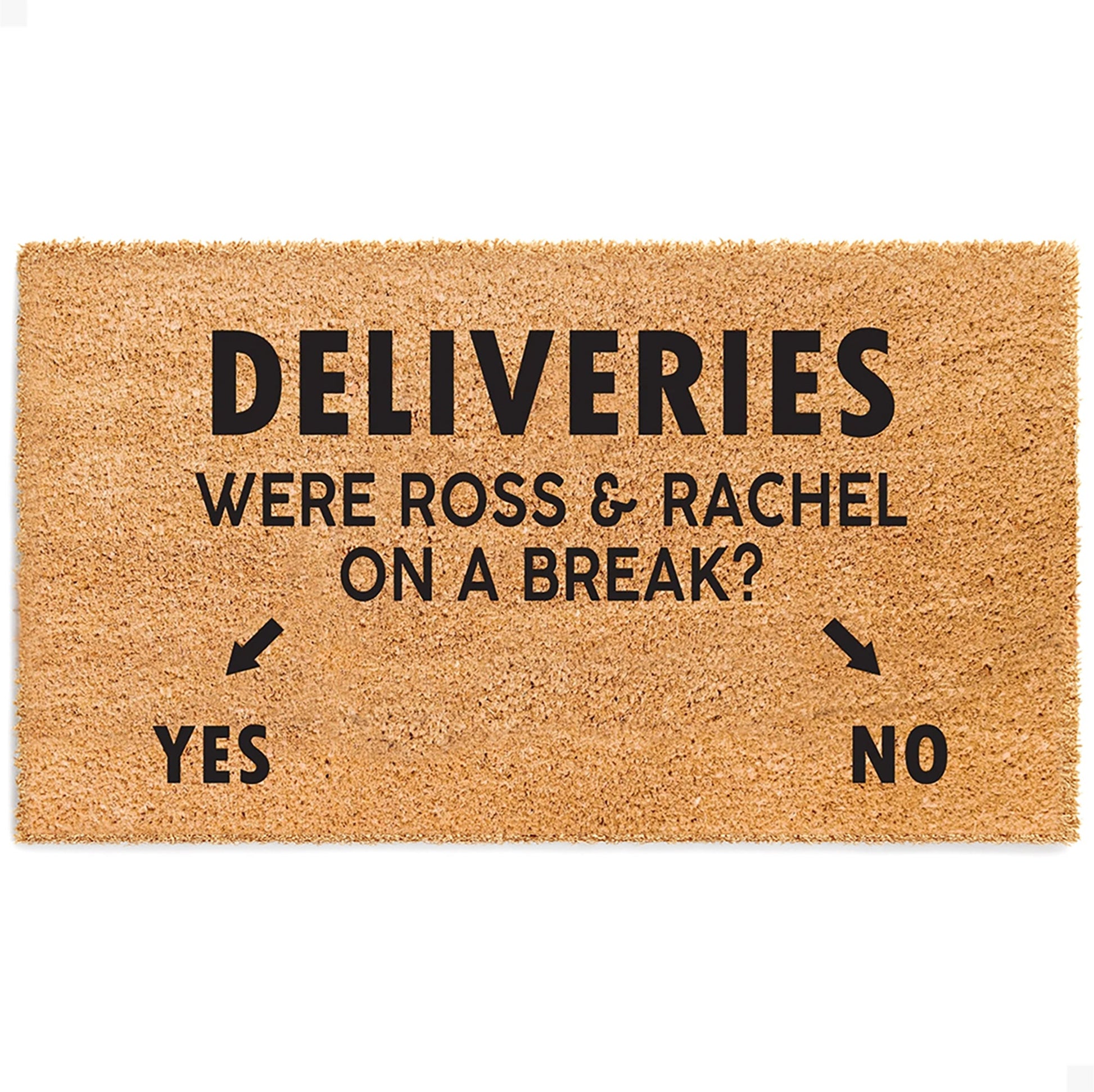 Delivery Dilemma Natural Coir Doormat