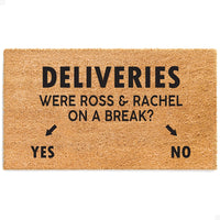 Delivery Dilemma Natural Coir Doormat