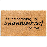 Spur-of-the-Moment Natural Coir Doormat