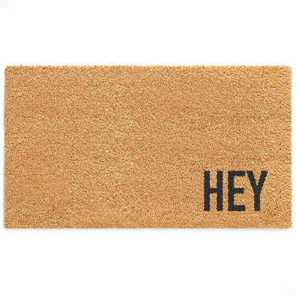 Hey Natural Coir Doormat - 17x30