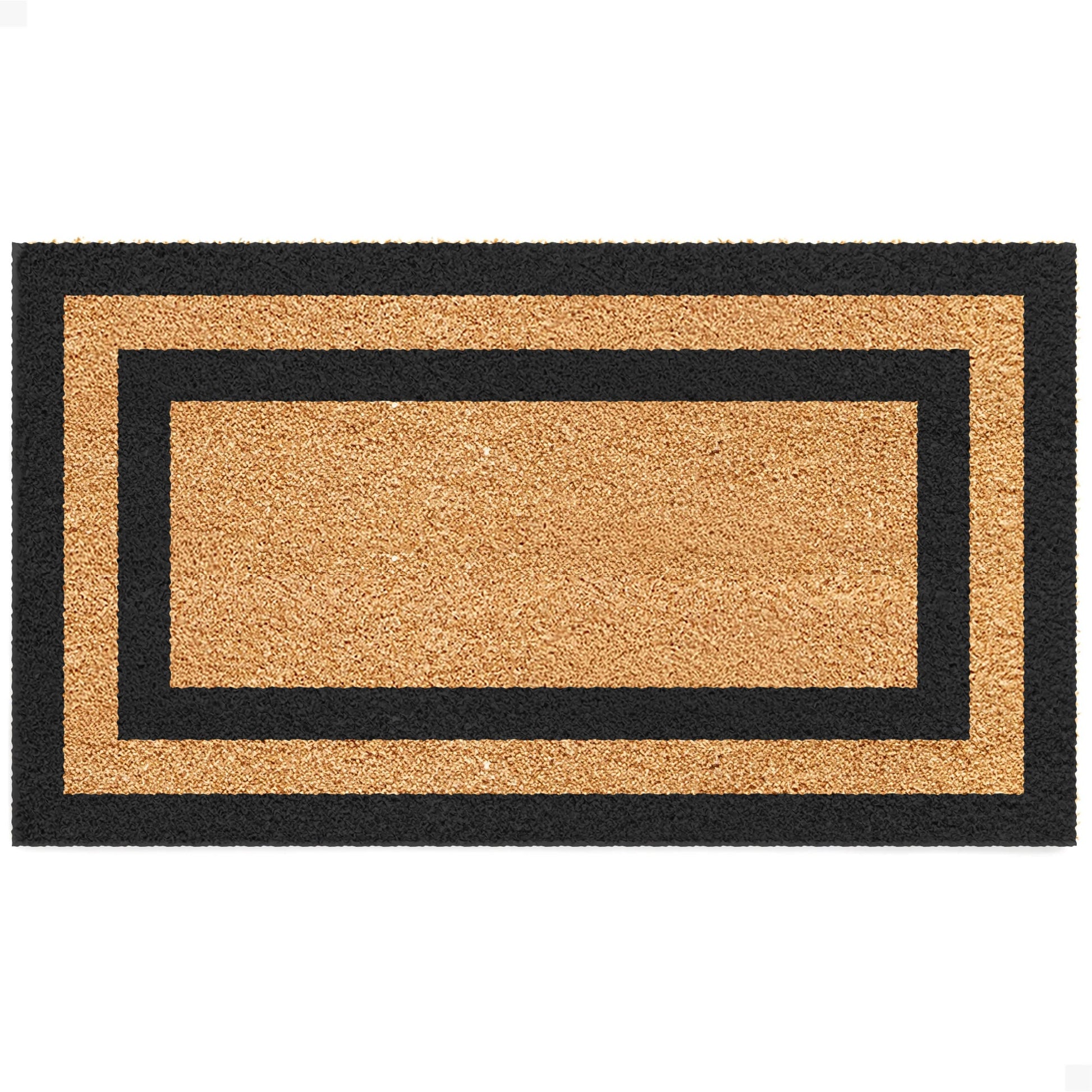 Borderline Natural Coir Doormat - 17x30