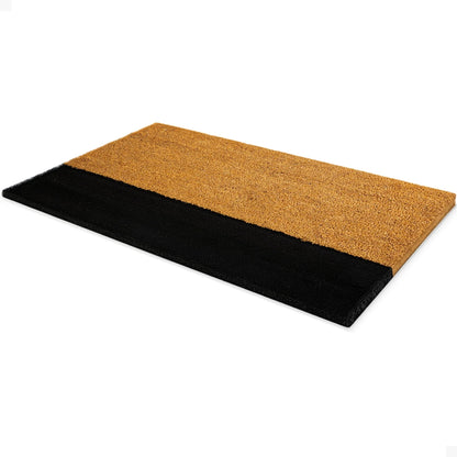 Sleek Horizon Natural Coir Doormat - 17x30