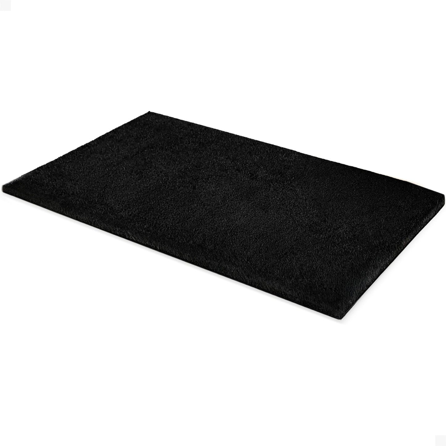 Black Natural Coir Doormat - 17x30