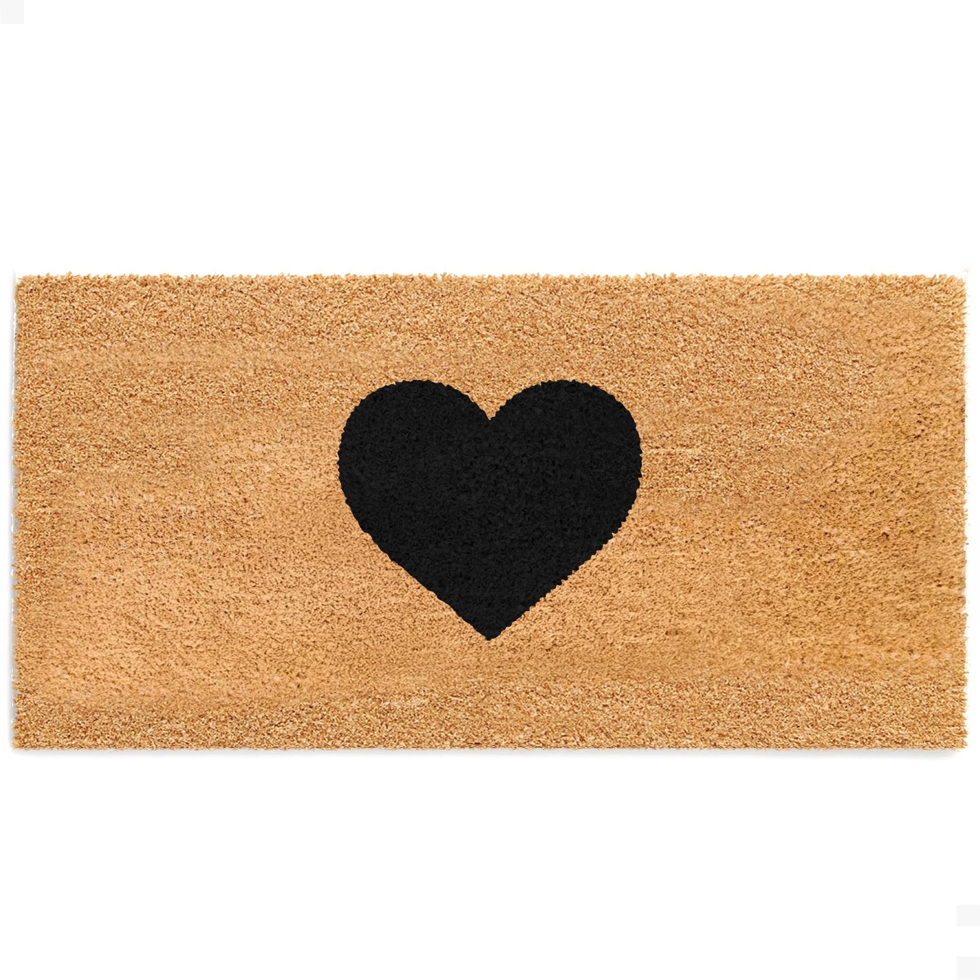Bold Heart Natural Coir Doormat - 24x48