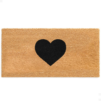 Bold Heart Natural Coir Doormat - 24x48