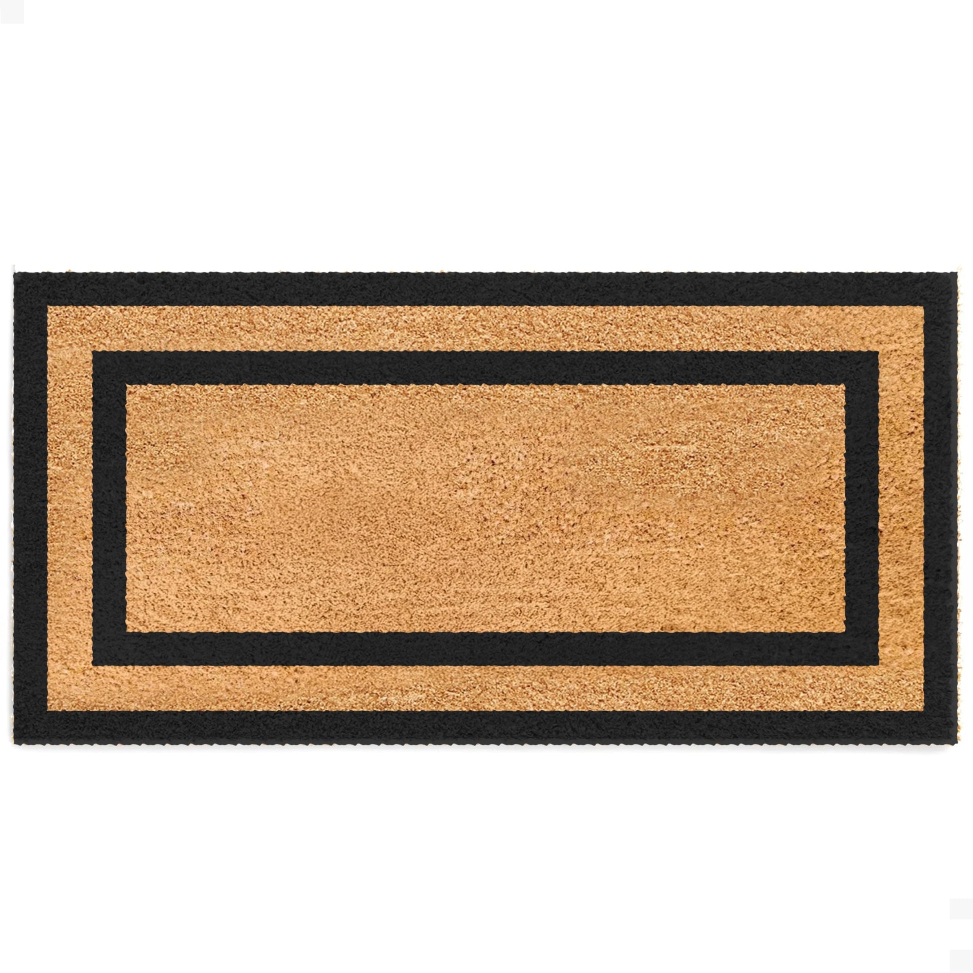 Borderline Natural Coir Doormat - 24x48