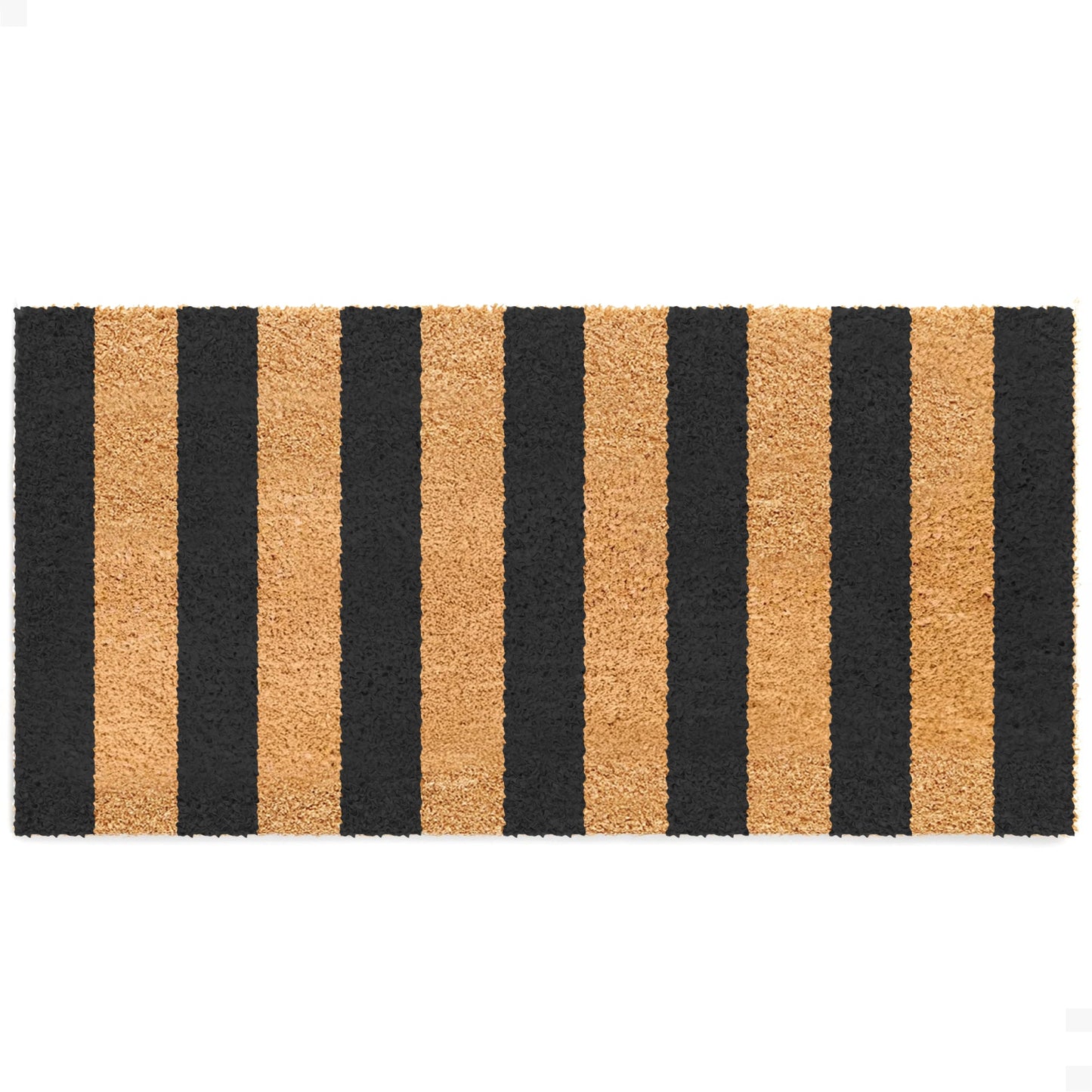 Right Stripes Natural Coir Doormat - 24x48