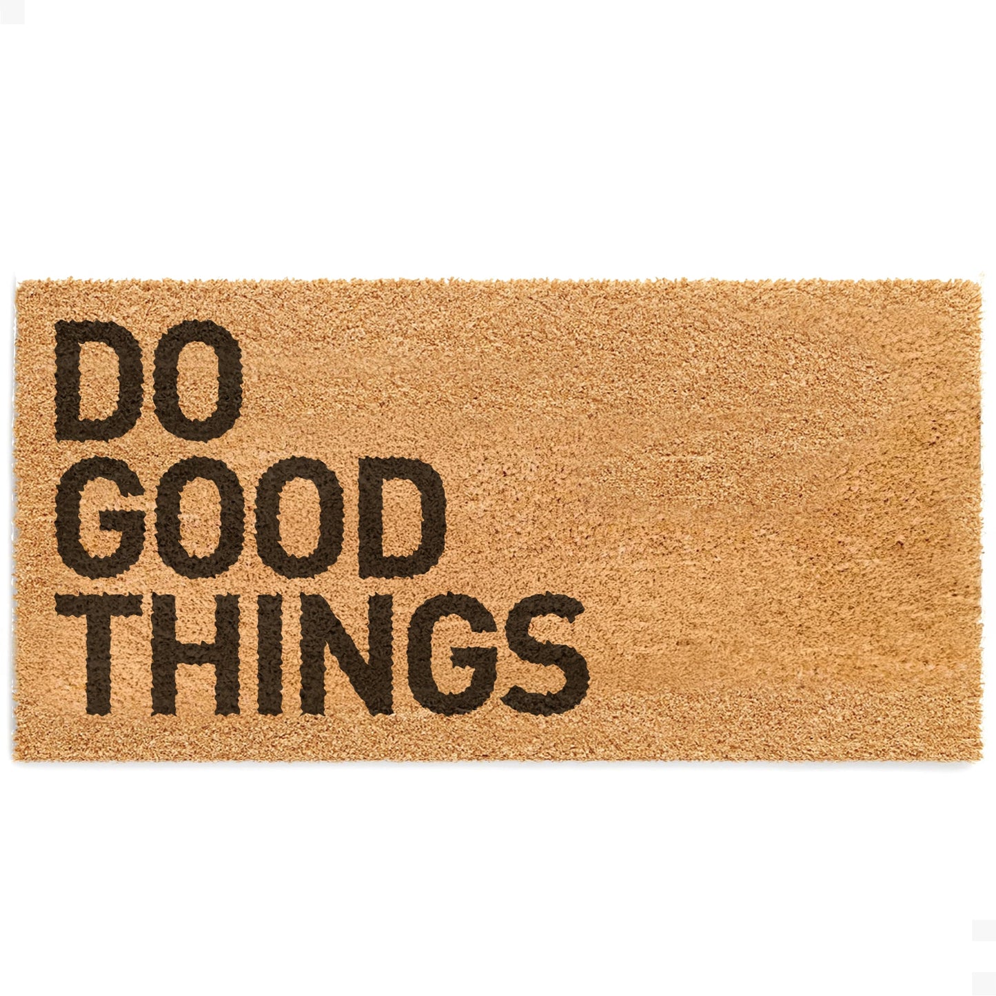 Do Good Things Natural Coir Doormat - 24x48