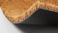 Honey Lines Natural Coir Doormat - 17x30