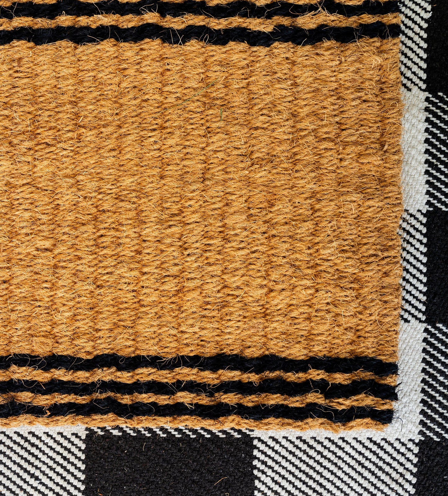 Rope - Stripe Natural Woven Doormat