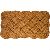 Rope Knot Natural Woven Doormat